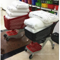 Cheap Price New Products All Plastic Supermarket Shopping Trolley Cart with High Quality